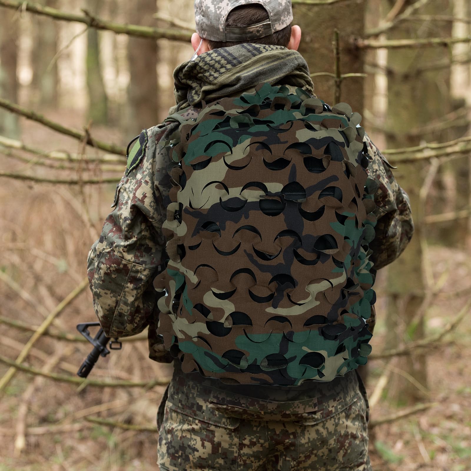 LOOGU Camo Tactical Backpack Cover