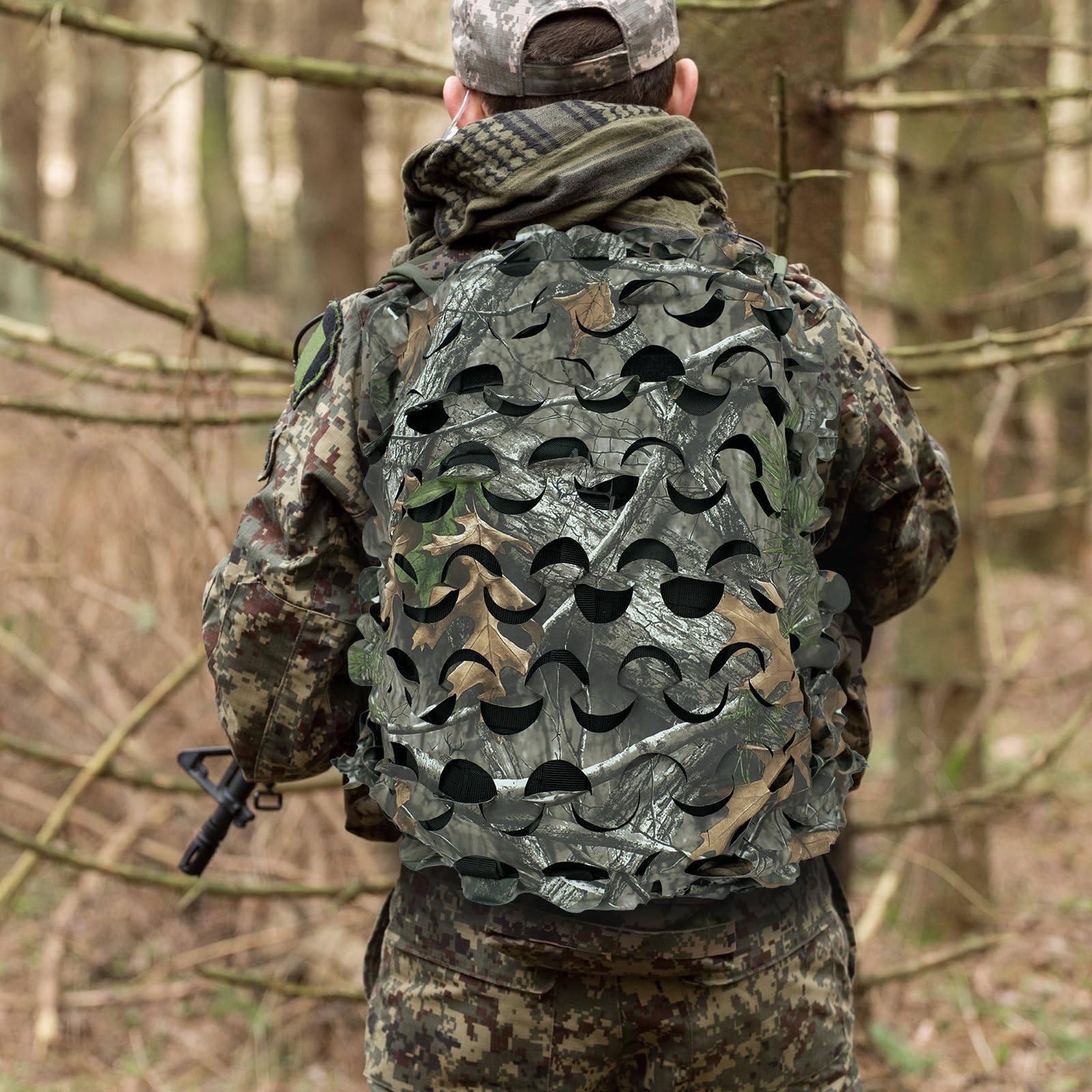 LOOGU Camo Tactical Backpack Cover