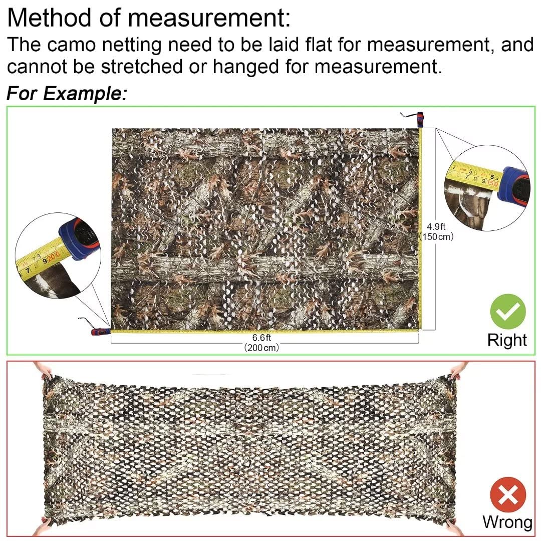LOOGU Hunting Camo Netting With Polyester DTY 190T