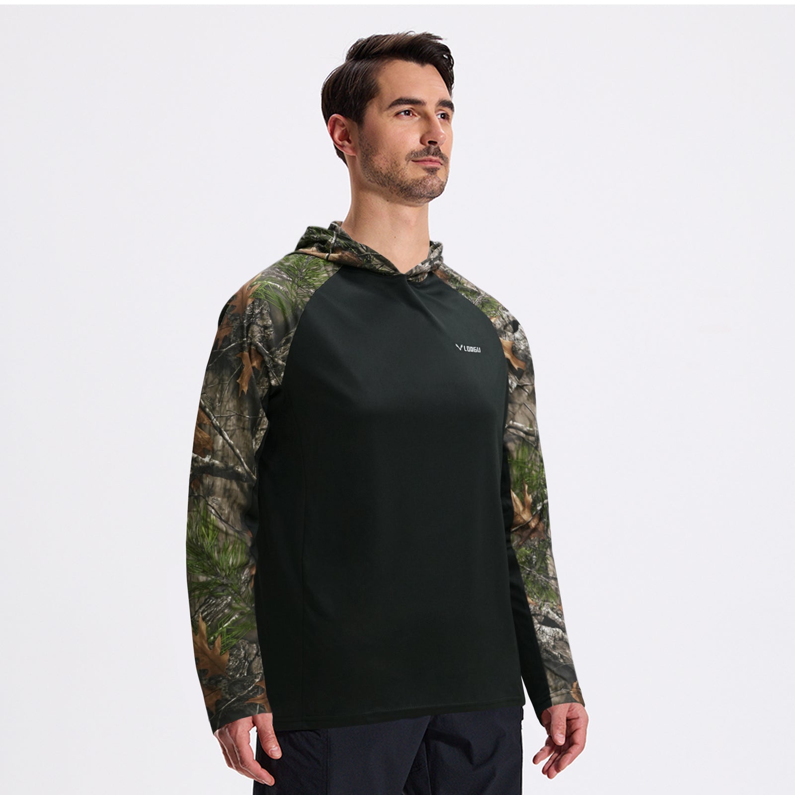 LOOGU Outdoor Leisure Hoodie Long Sleeve Shirt T73