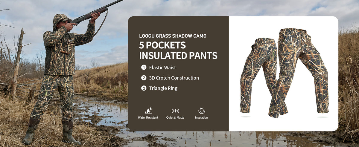 Fleece-Lined Hunting Pant P10-1 — Product details