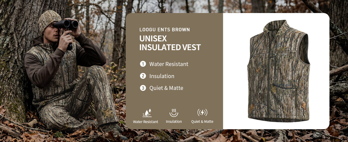 Fleece-Lined Hunting Vest M10-1 — Product details