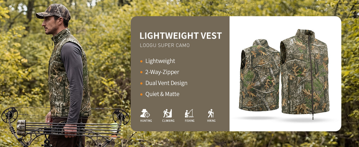 Lightweight Hunting Vest M30 — Product details