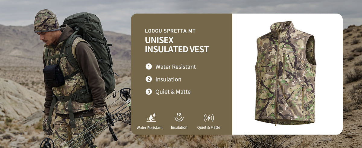 Fleece-Lined Hunting Vest M10-1 — Product details