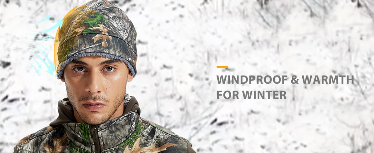 Reversible Fleece Beanie B11 — Warmth & windproof