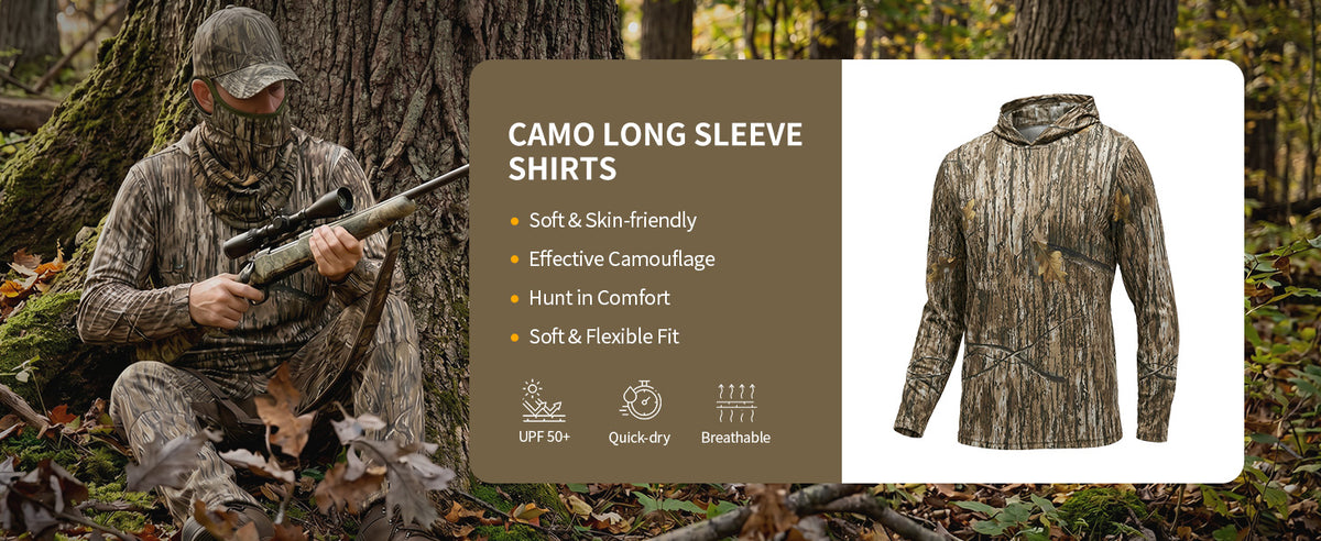 Lightweight Hunting Hoodie T50 — Product details