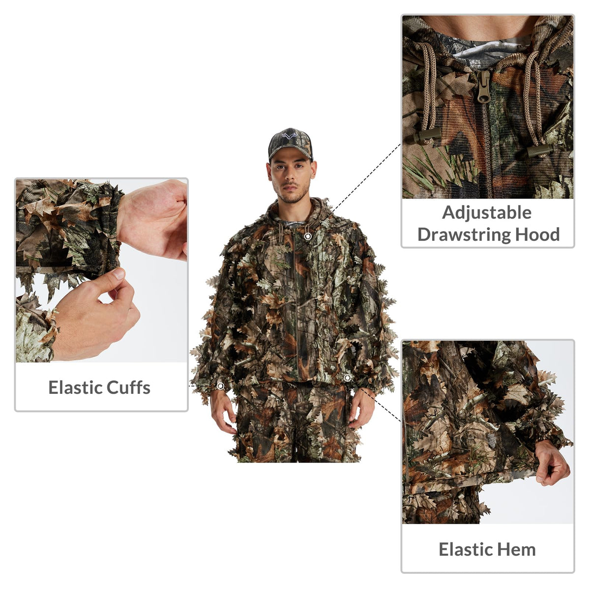 LOOGU Hunting Ghillie Suit Super Tree Camo — Loogu Super Tree Camo 2.0