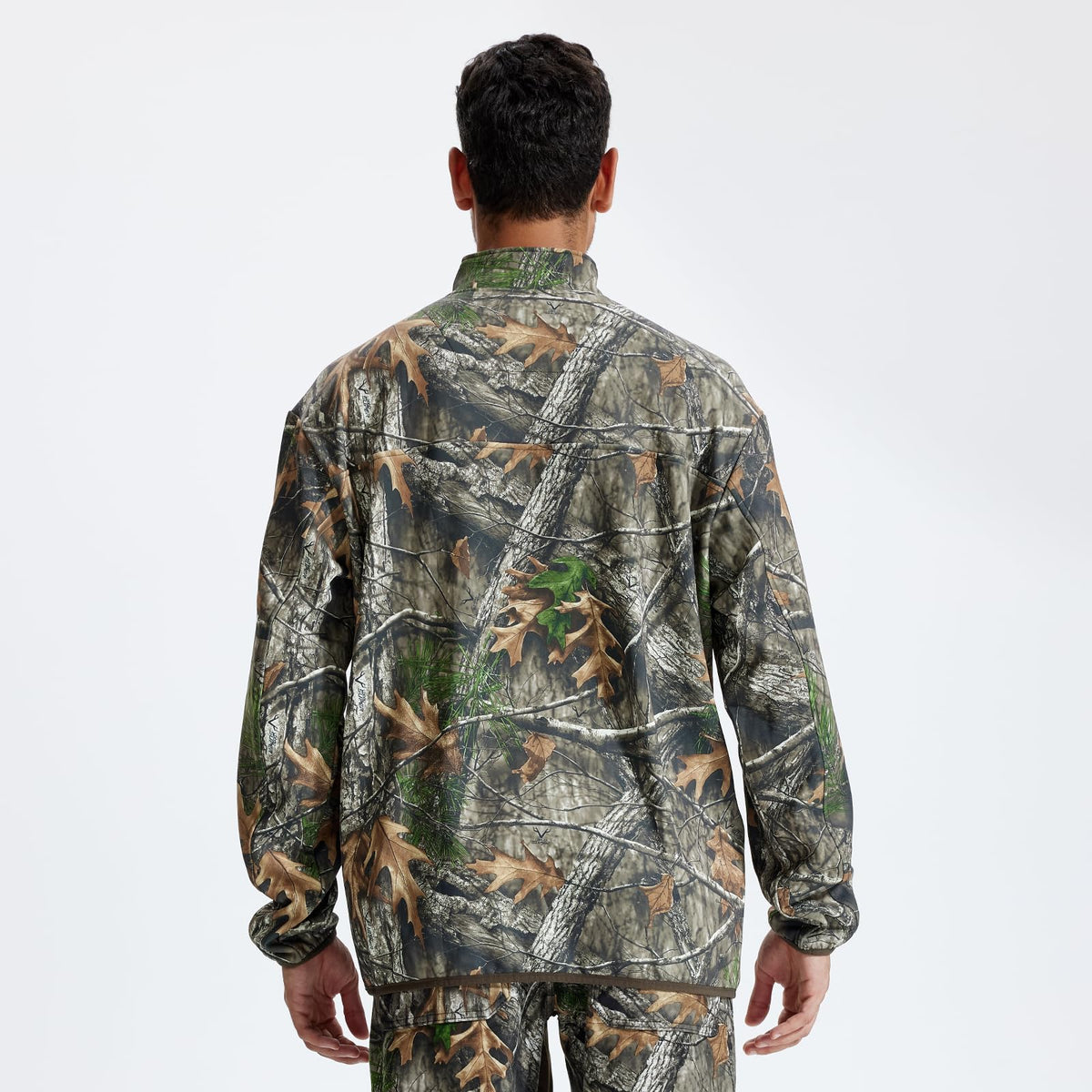 LOOGU Half Zip Hunting Fleece Pullover D30 — Loogu Super Tree Camo