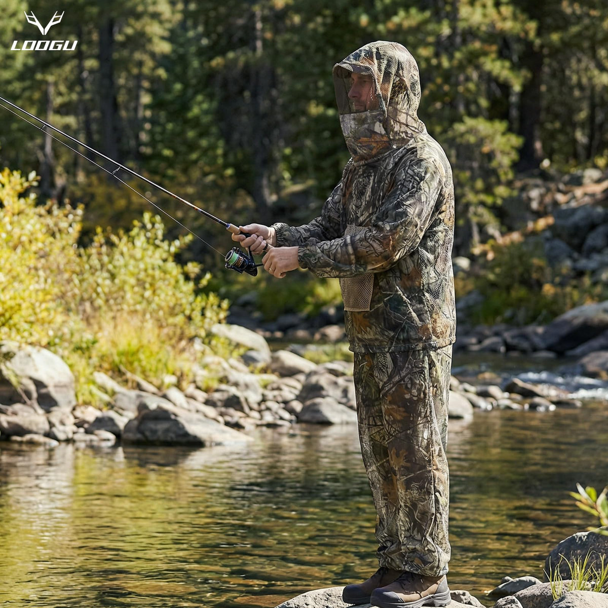 LOOGU Camo Mosquito Suits — Loogu Super Tree Camo