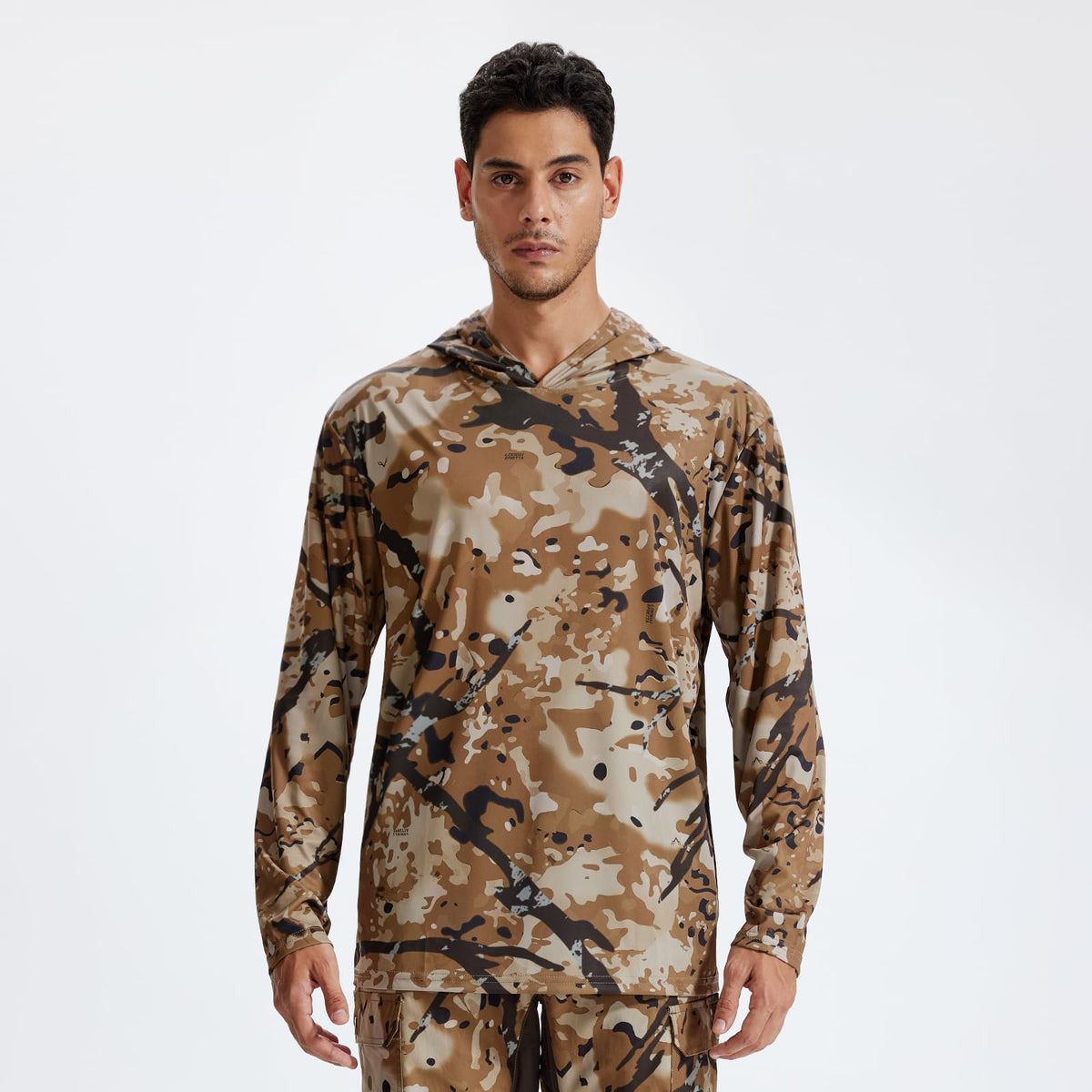 Lightweight Hunting Hoodie T50 — Loogu Spretta Desert