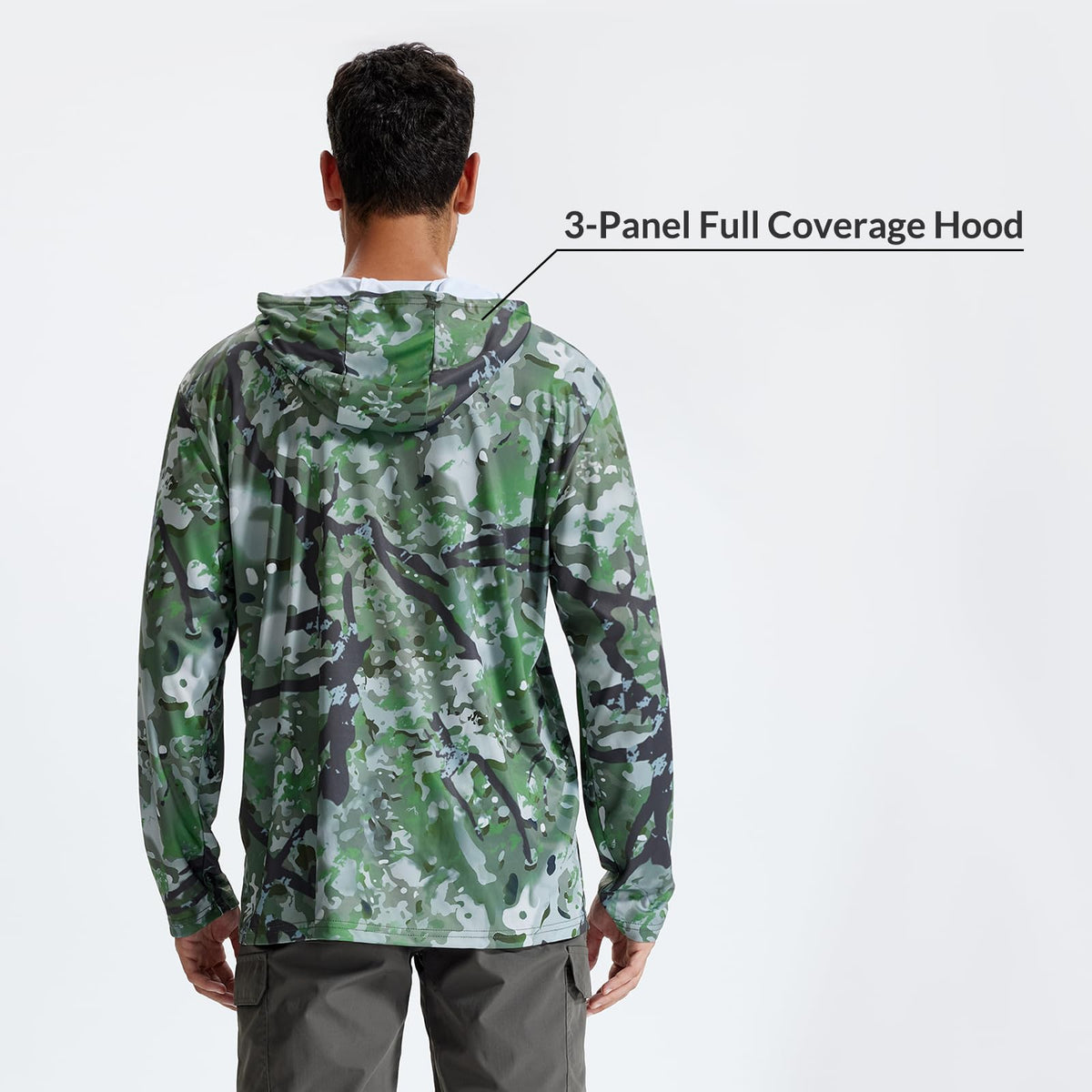 Lightweight Hunting Hoodie T50 — Loogu Spretta Light Woodland