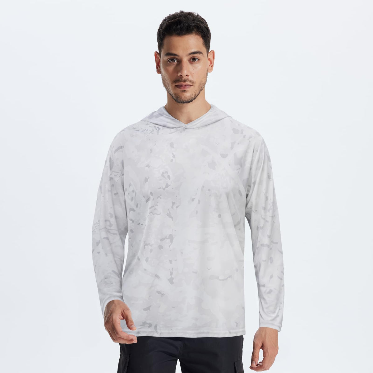 Lightweight Hunting Hoodie T50 — Loogu Spretta White