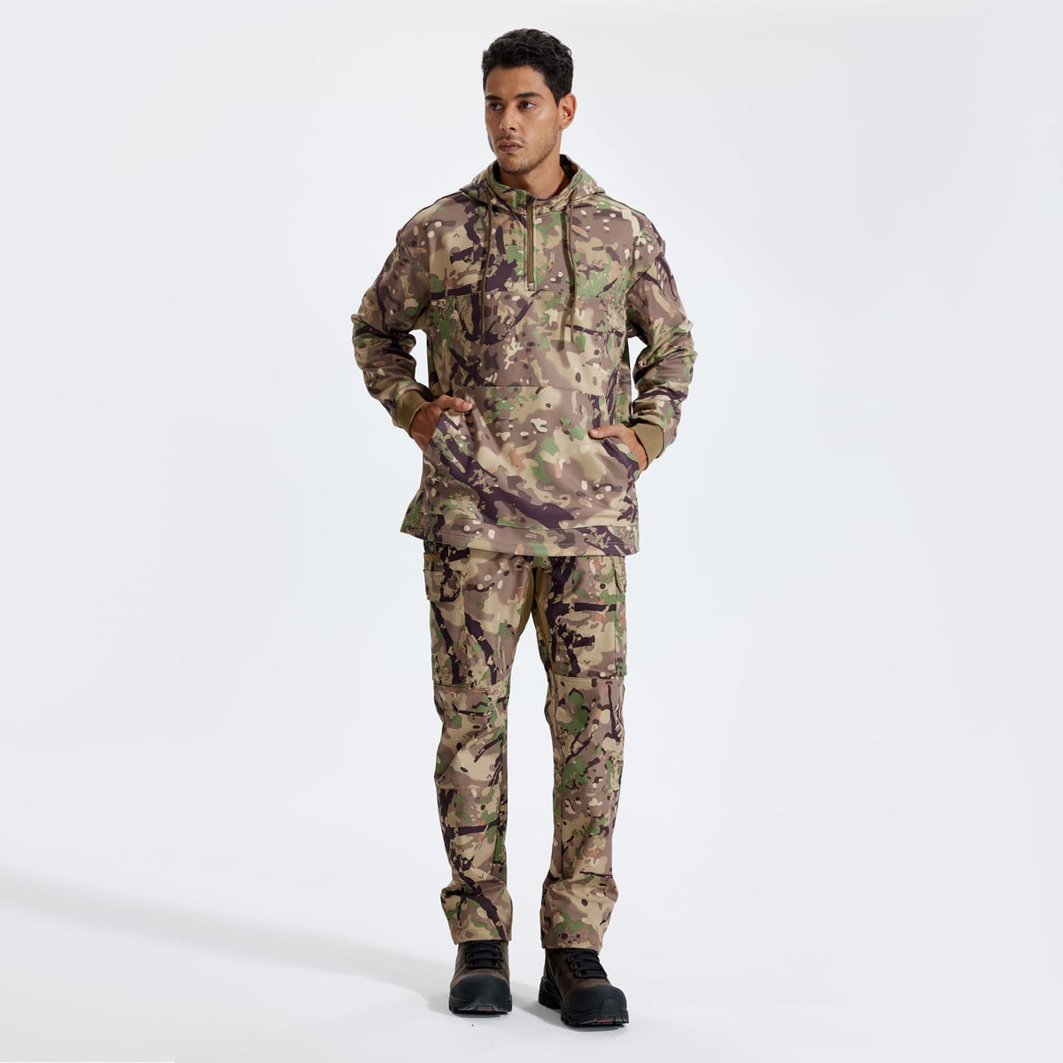 LOOGU Hunting Hoodies Fleece Lining Performance Insulation Pullover D50-1 — Loogu Spretta MT