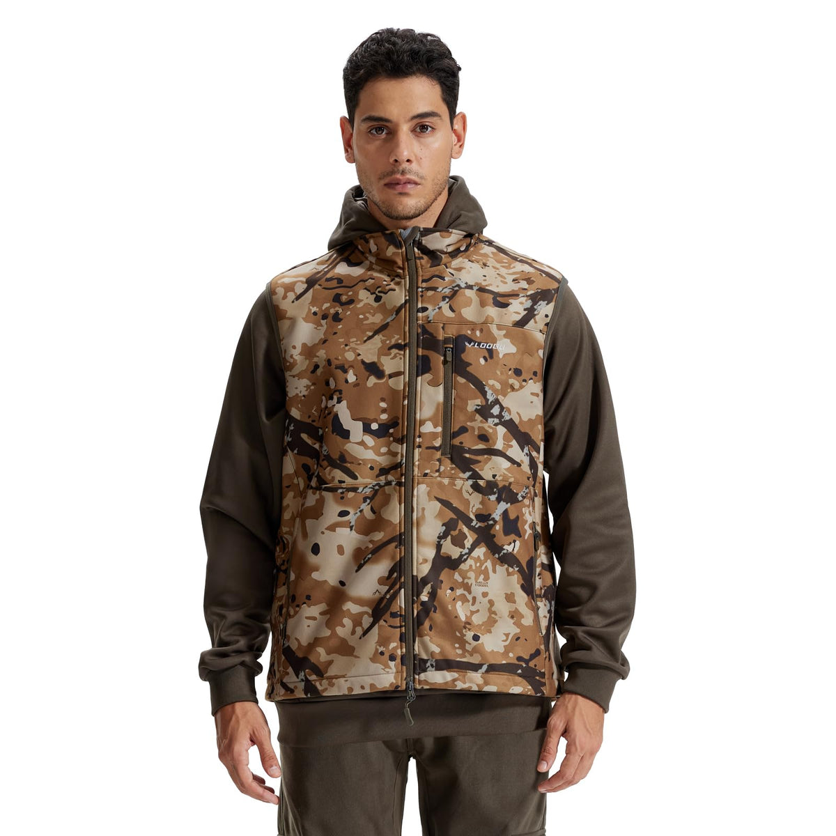 Fleece-Lined Hunting Vest M10-1 — Loogu Spretta Desert