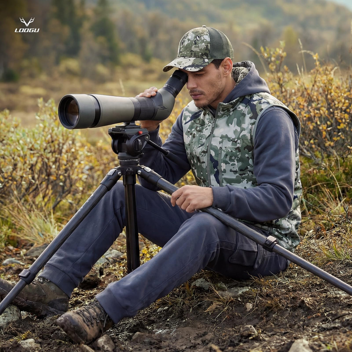 Fleece-Lined Hunting Vest M10-1 — Loogu Spretta Highland