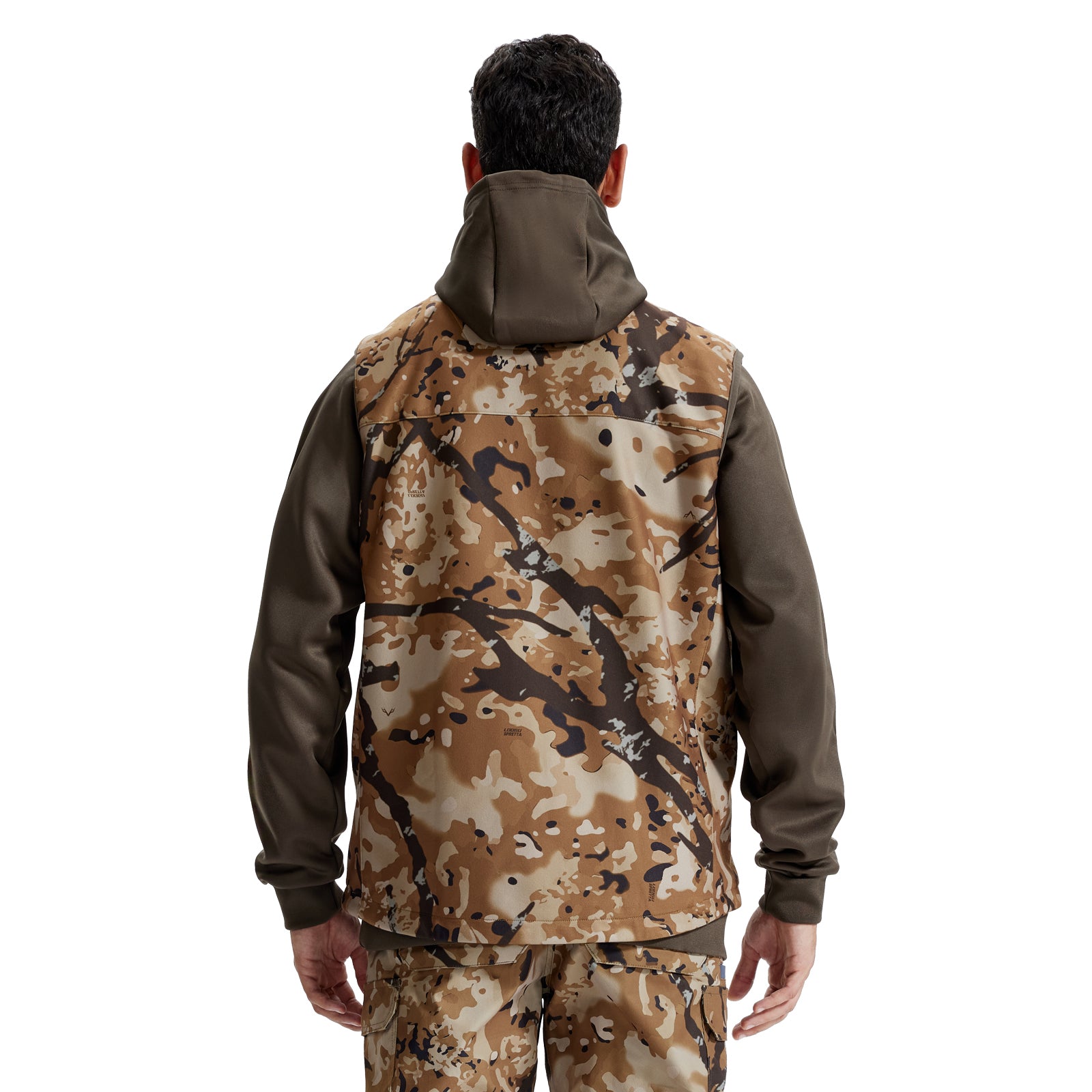 LOOGU Mens Camo Hunting Fleece Insulation Vest M10-1