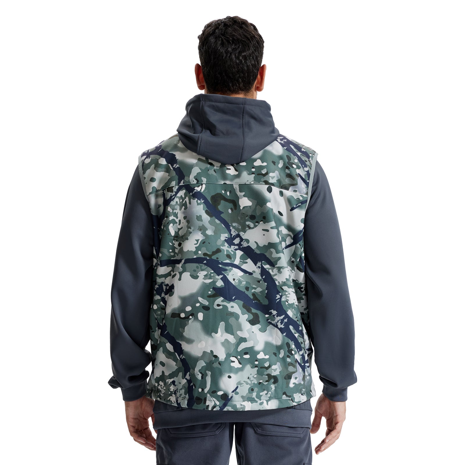 LOOGU Mens Camo Hunting Fleece Insulation Vest M10-1
