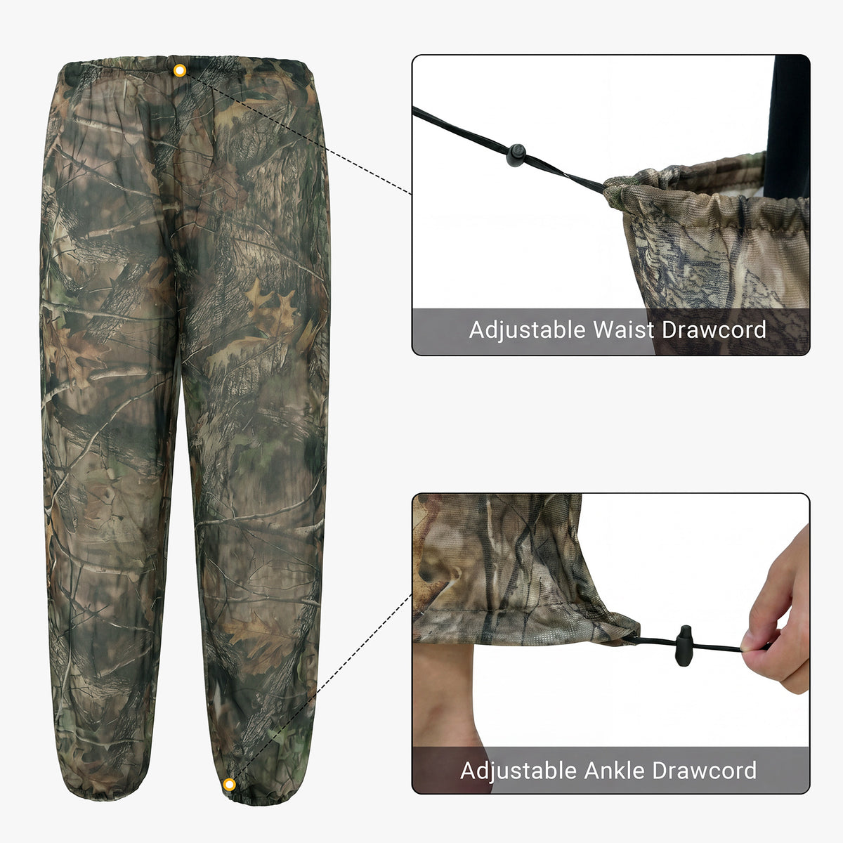 LOOGU Camo Mosquito Suits