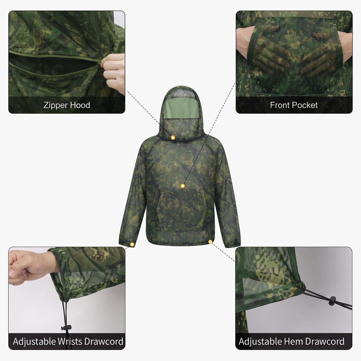 Camo Mesh Bug Suit