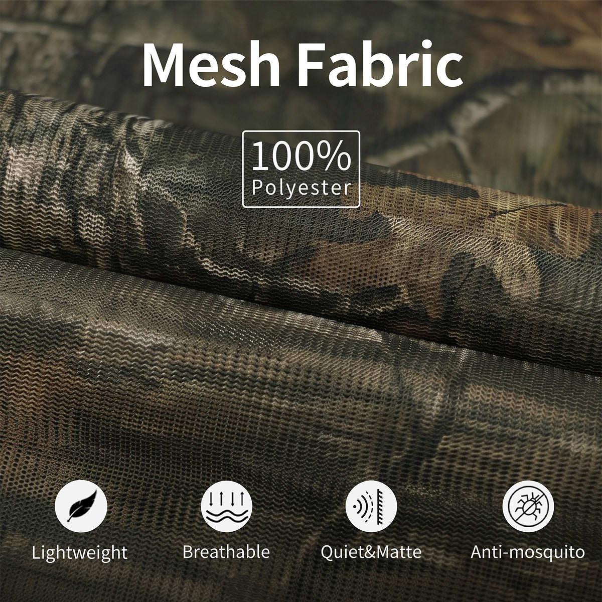 LOOGU Camo Mosquito Suits