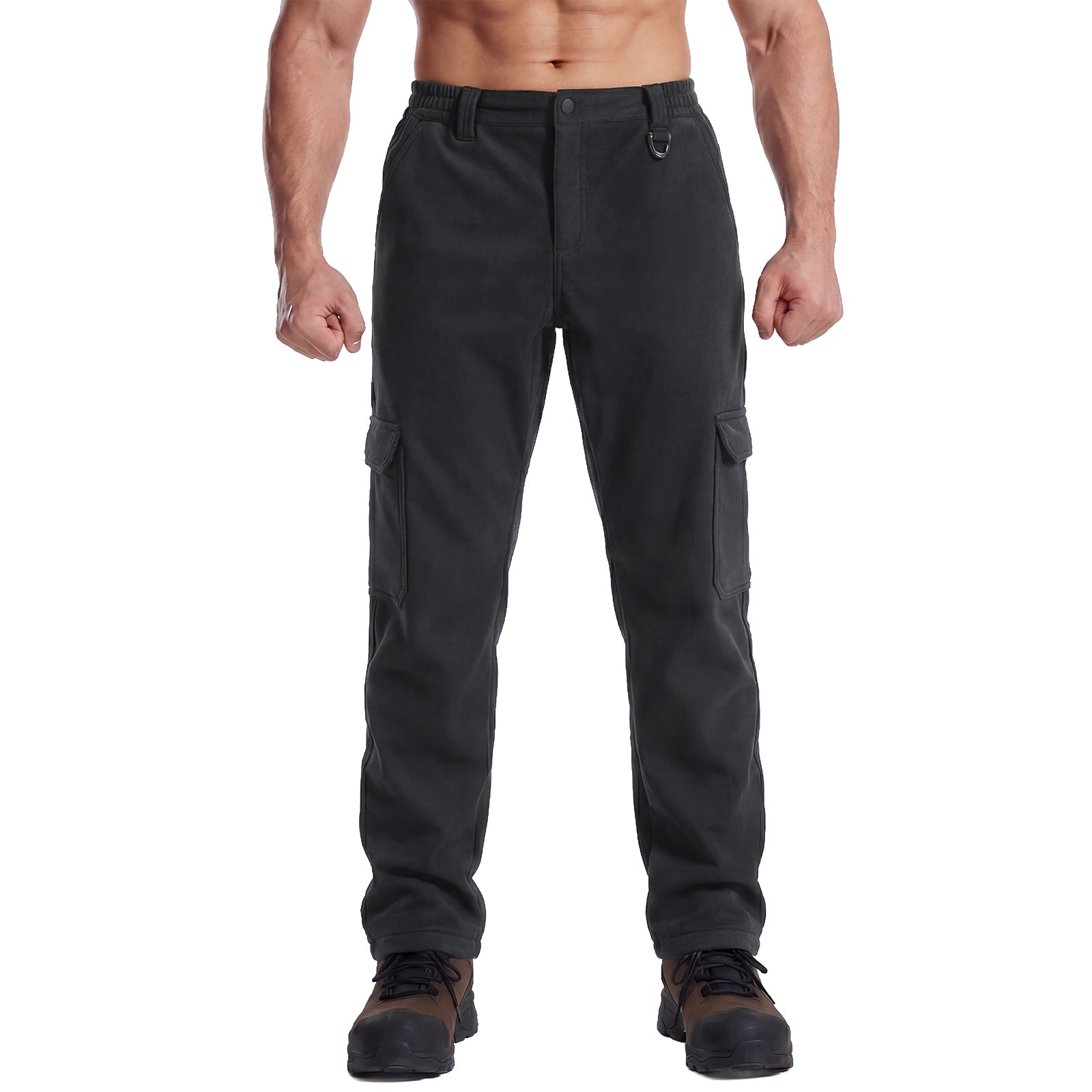LOOGU Hiking Workwear Fleece Insulation Pants 6 pocket P20-1