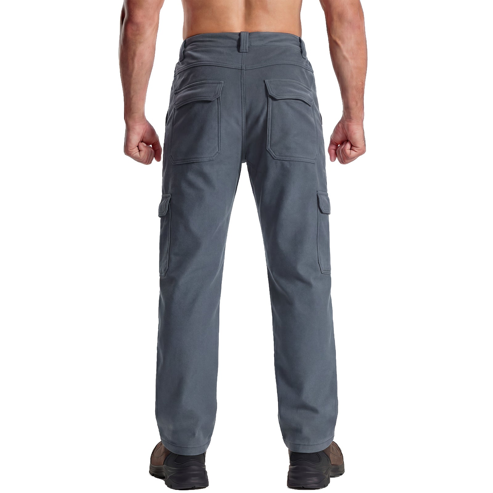 LOOGU Hiking Workwear Fleece Insulation Pants 6 pocket P20-1