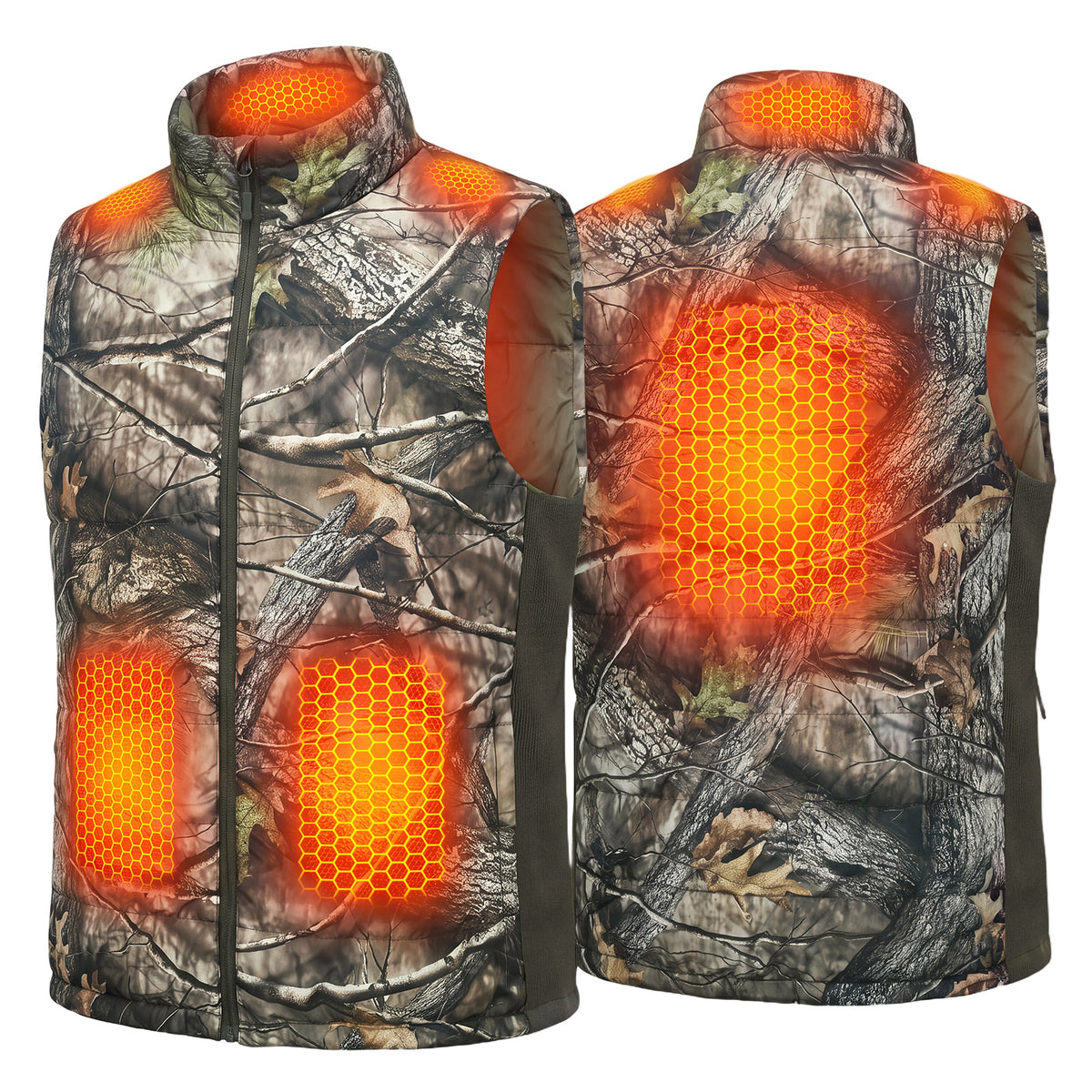 Heated Camo Hunting Vest RM10
