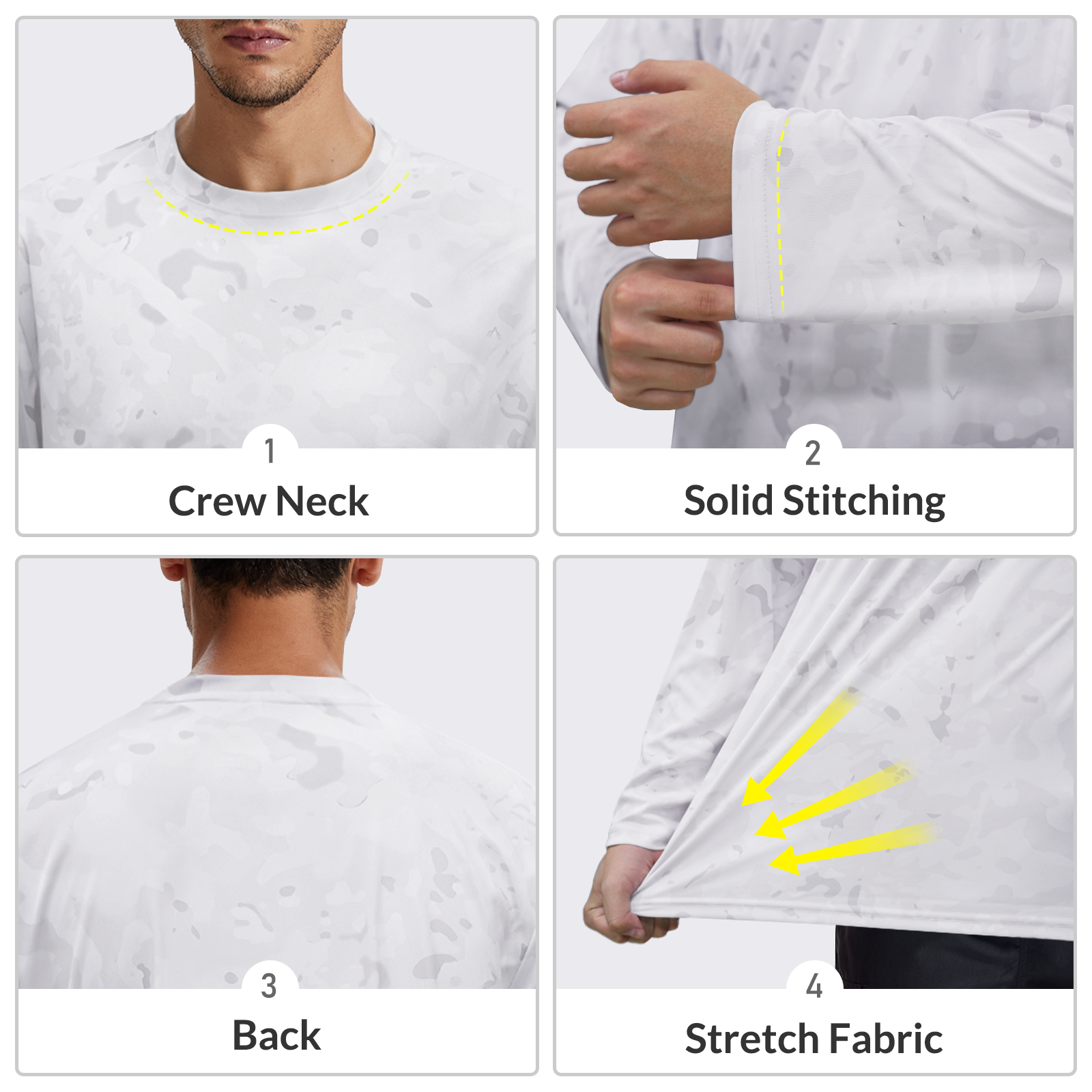 LOOGU Fishing Long Sleeve Shirt T20