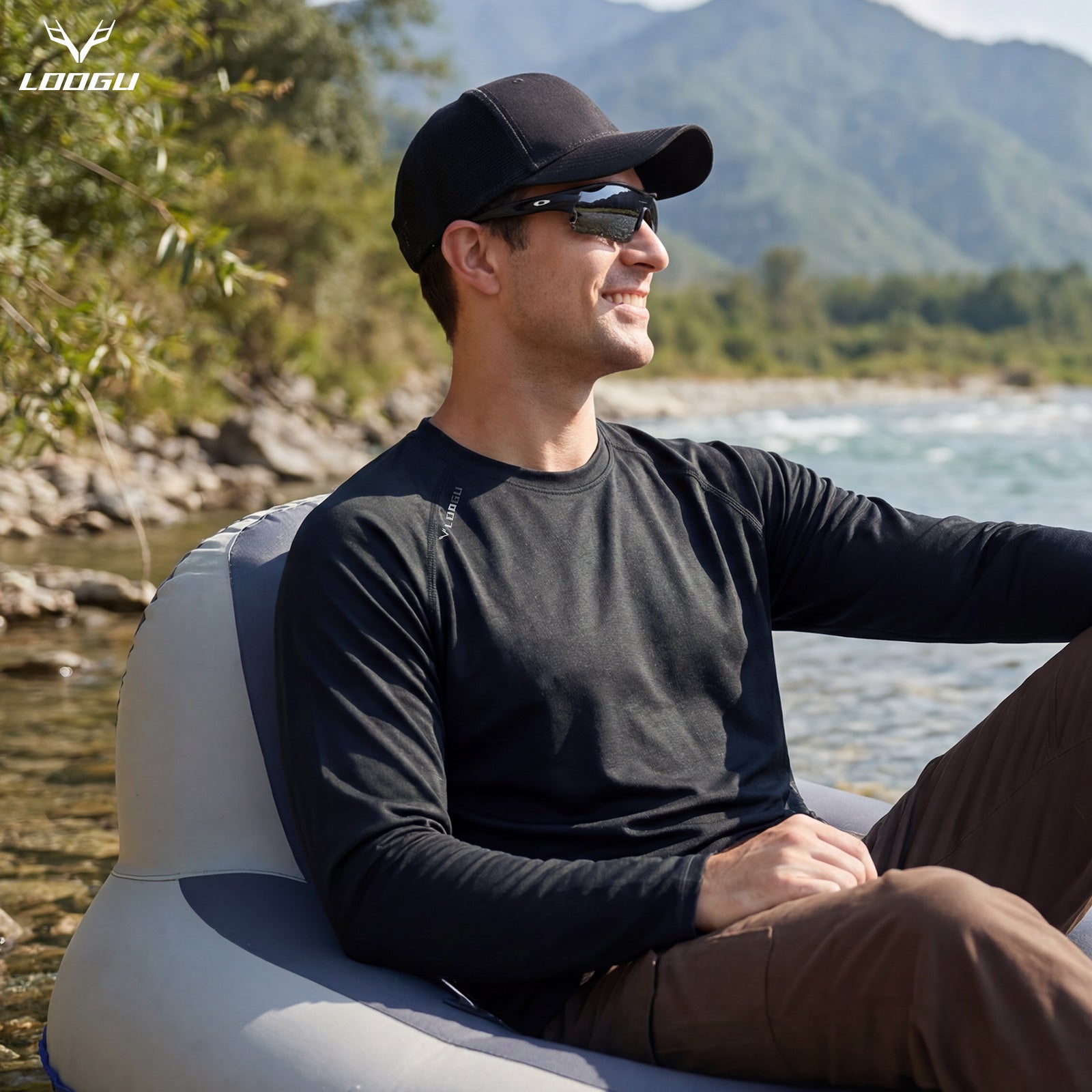 LOOGU Outdoor Hiking Long Sleeve Shirt T30