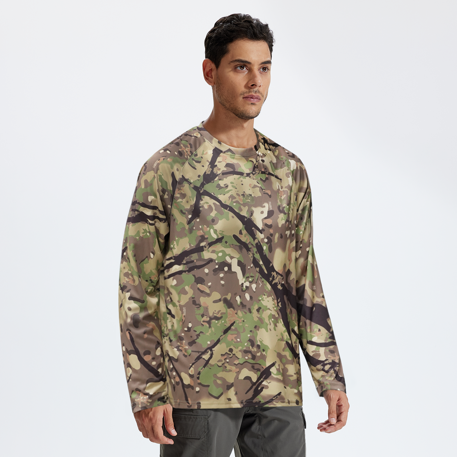 LOOGU Camo Hunting Long Sleeve Shirt T30
