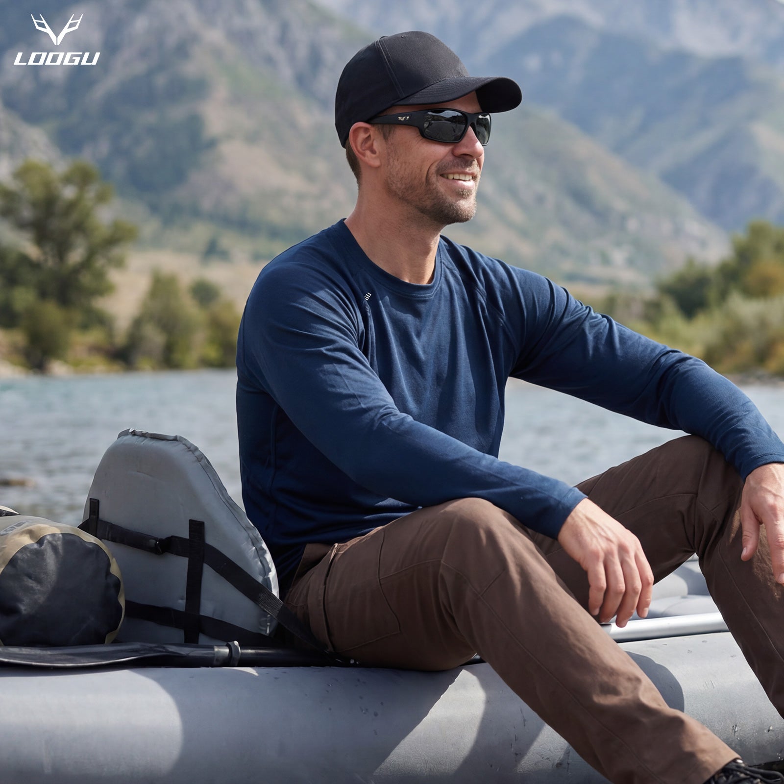 LOOGU Outdoor Hiking Long Sleeve Shirt T30