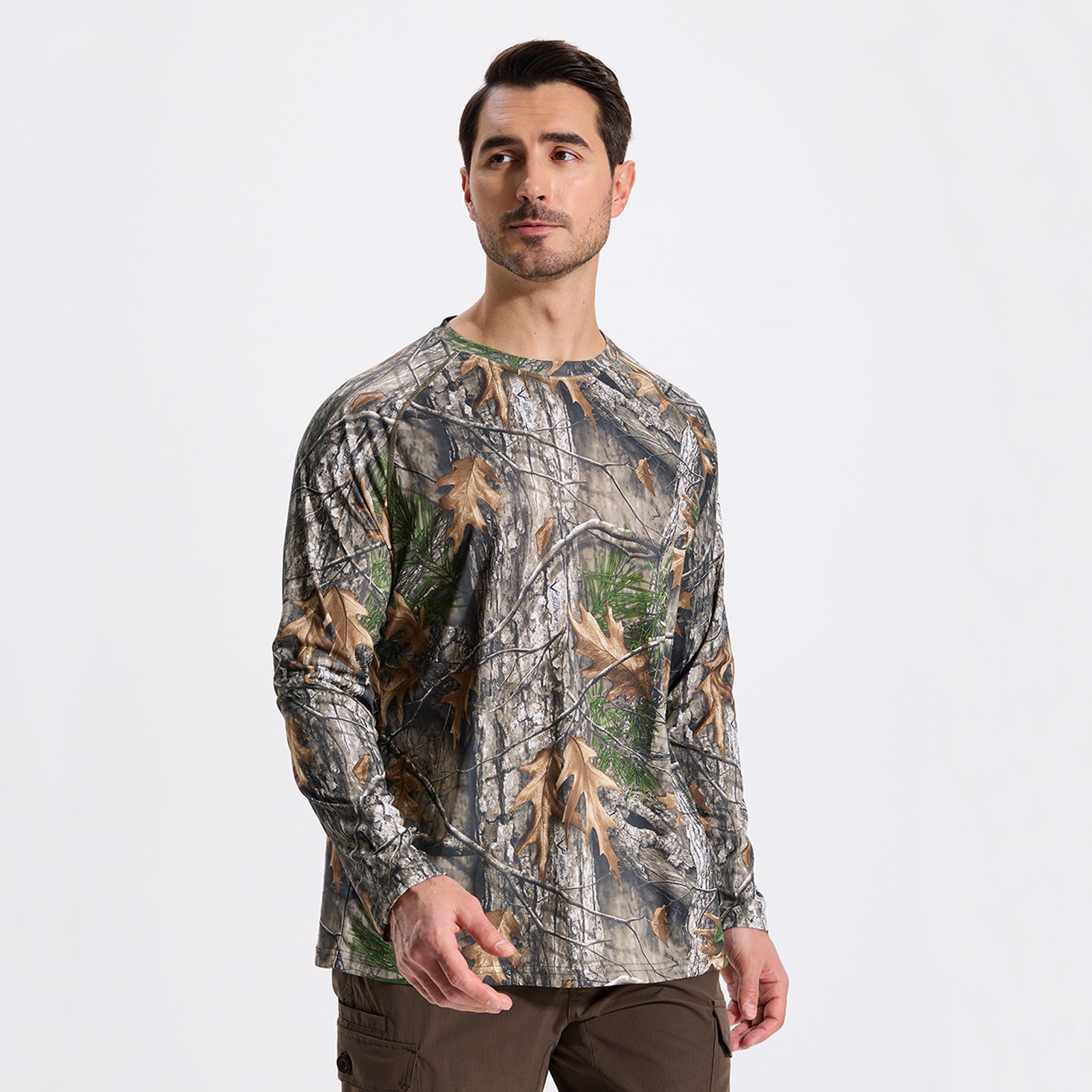 LOOGU Camo Hunting Long Sleeve Shirt T30