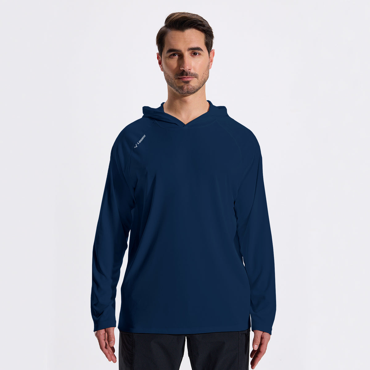 LOOGU Men's UPF 50+ Long Sleeve Shirts T70
