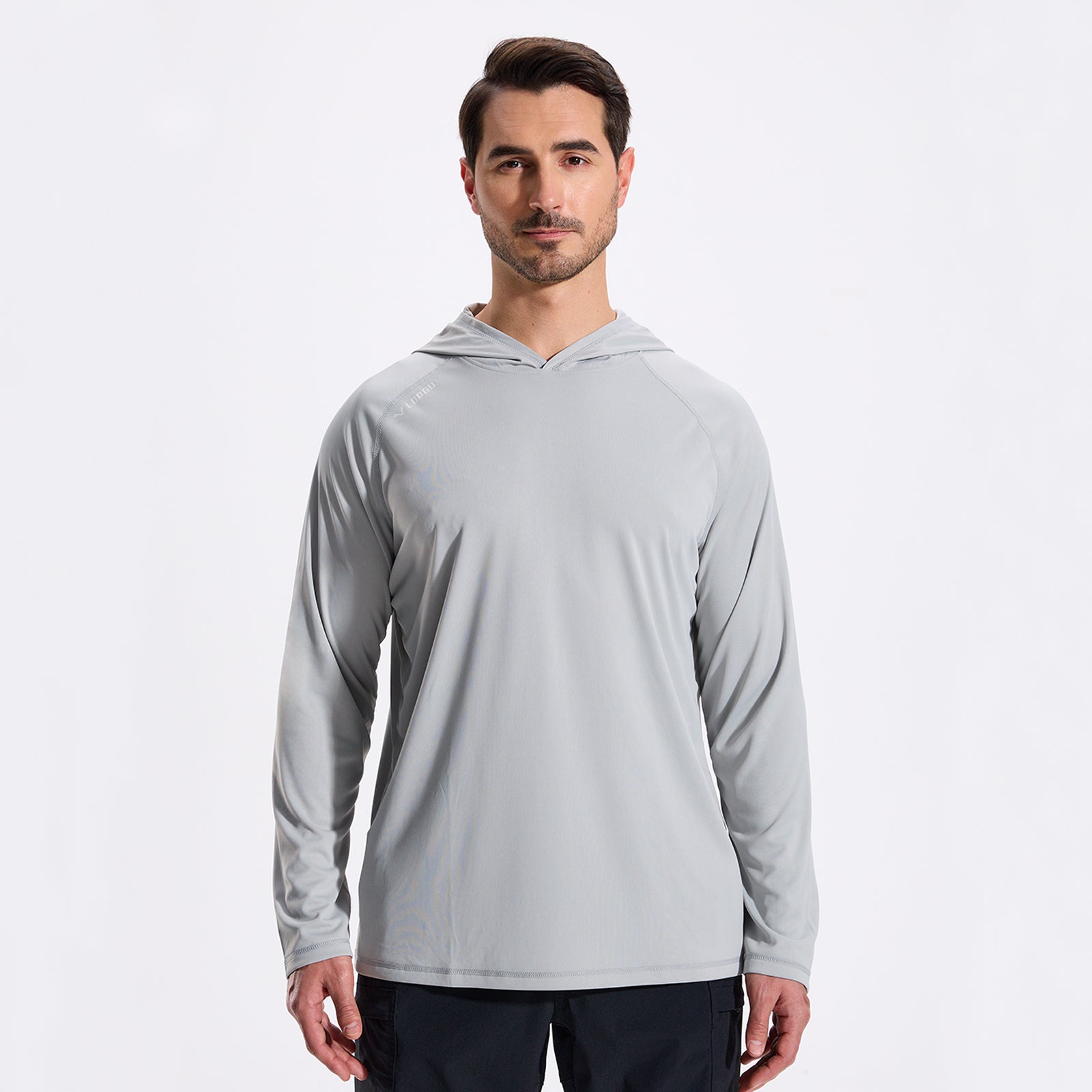 LOOGU Men's UPF 50+ Long Sleeve Shirts T70
