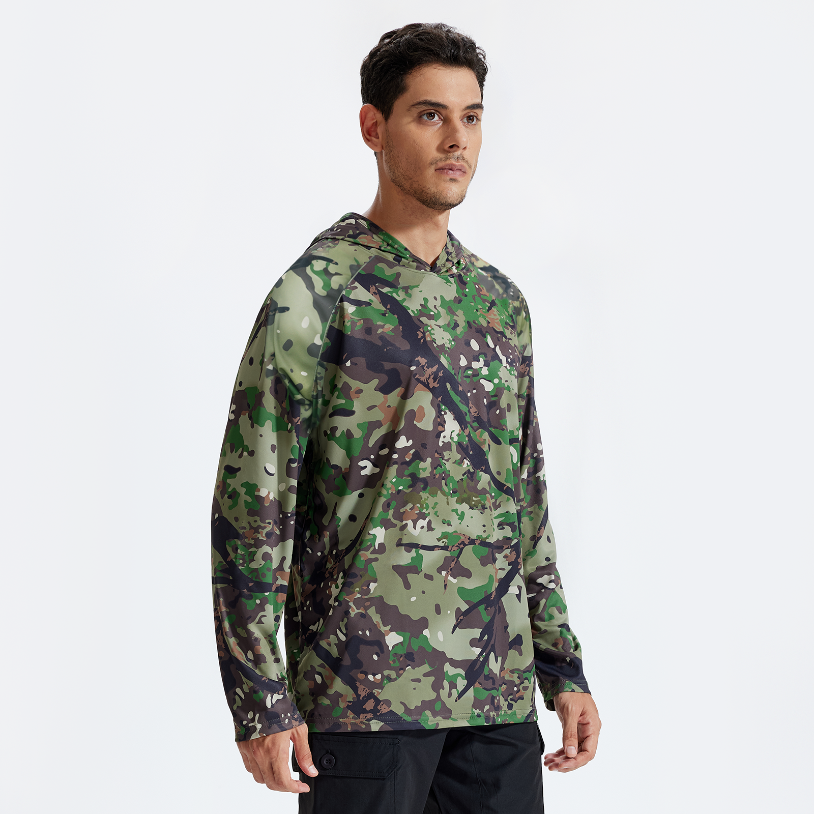 LOOGU Hunting Hoodie Long Sleeve Shirt T70