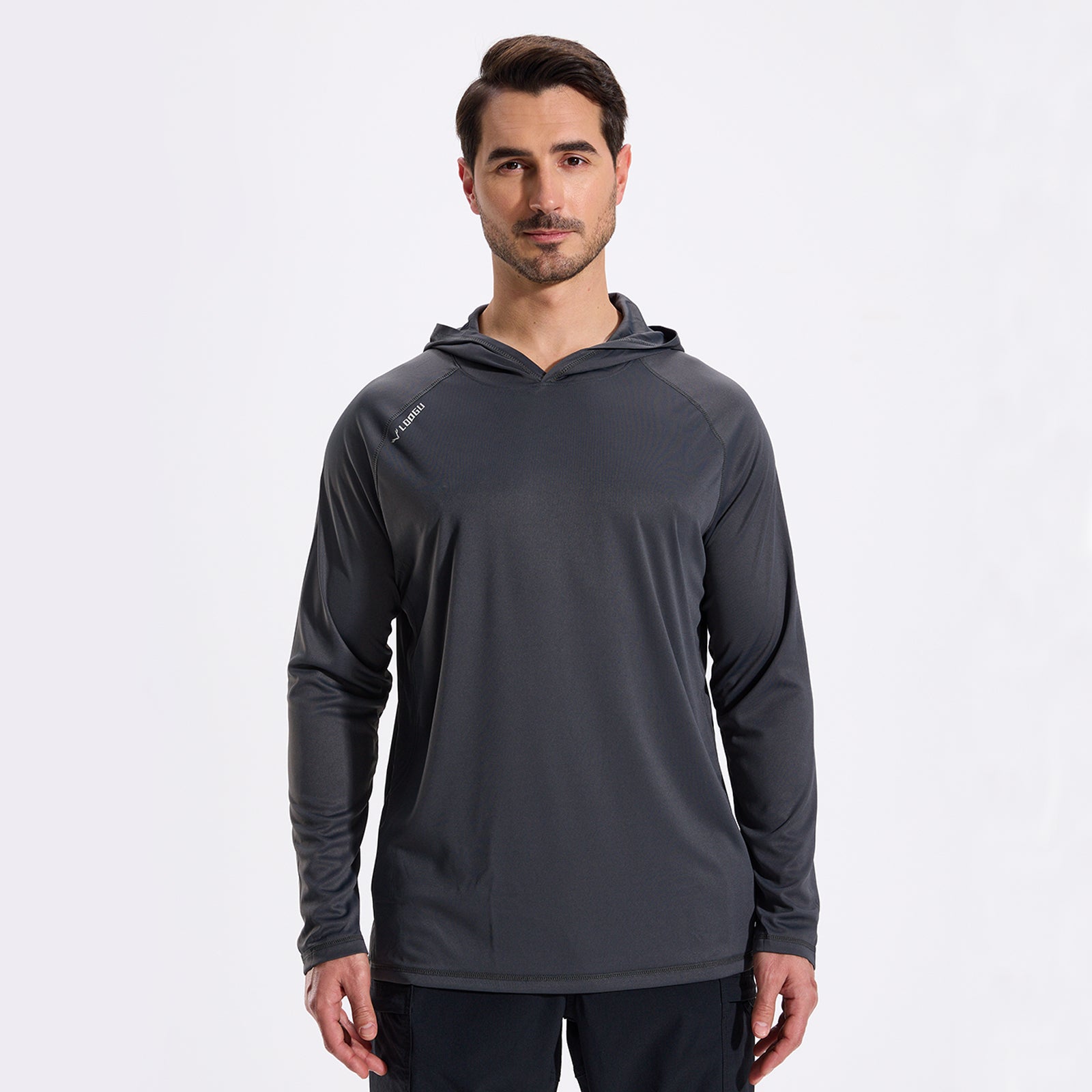 LOOGU Men's UPF 50+ Long Sleeve Shirts T70