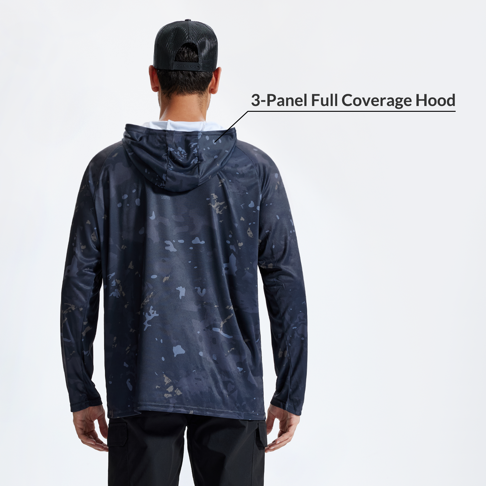 LOOGU Men’s Fishing Hoodie Long Sleeve Shirt T70