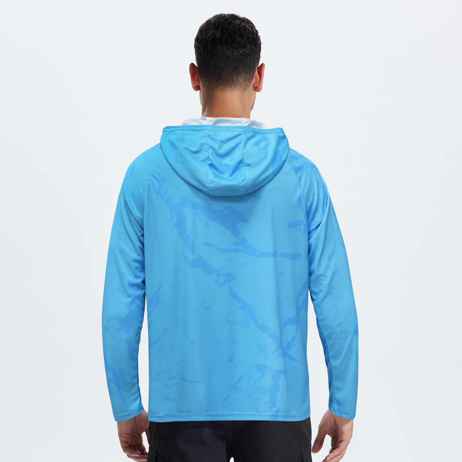 LOOGU Men’s Fishing Hoodie Long Sleeve Shirt T70
