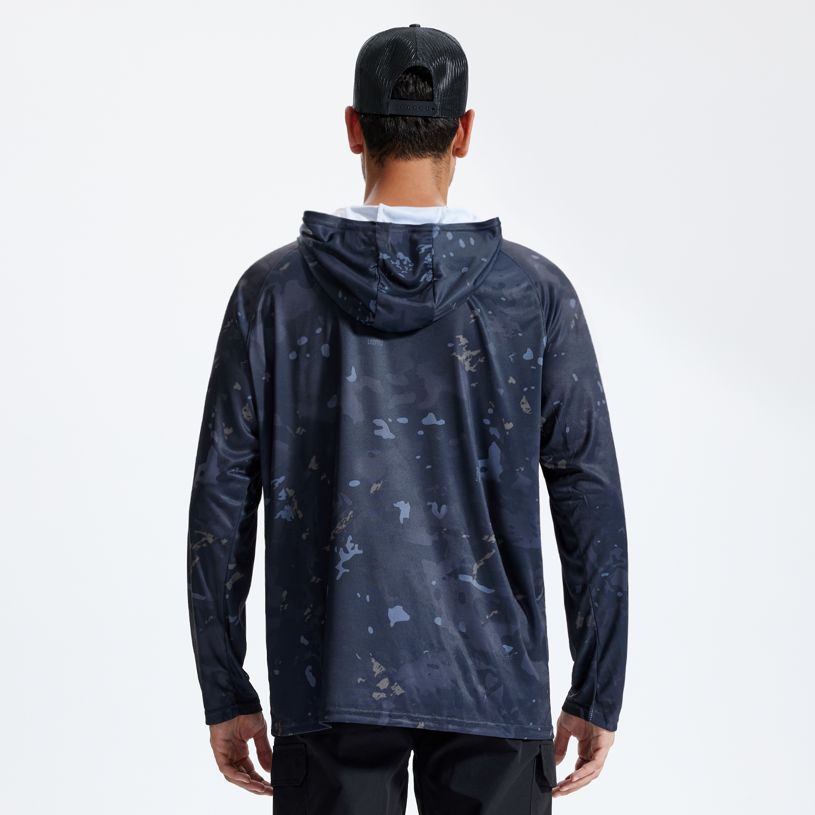 LOOGU Men’s Fishing Hoodie Long Sleeve Shirt T70