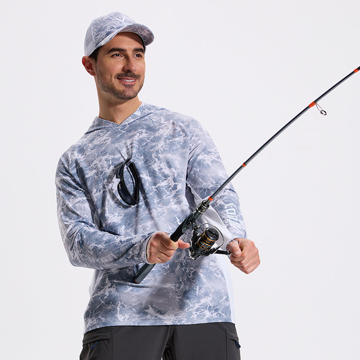 Hooded Fishing Sun Shirt T71