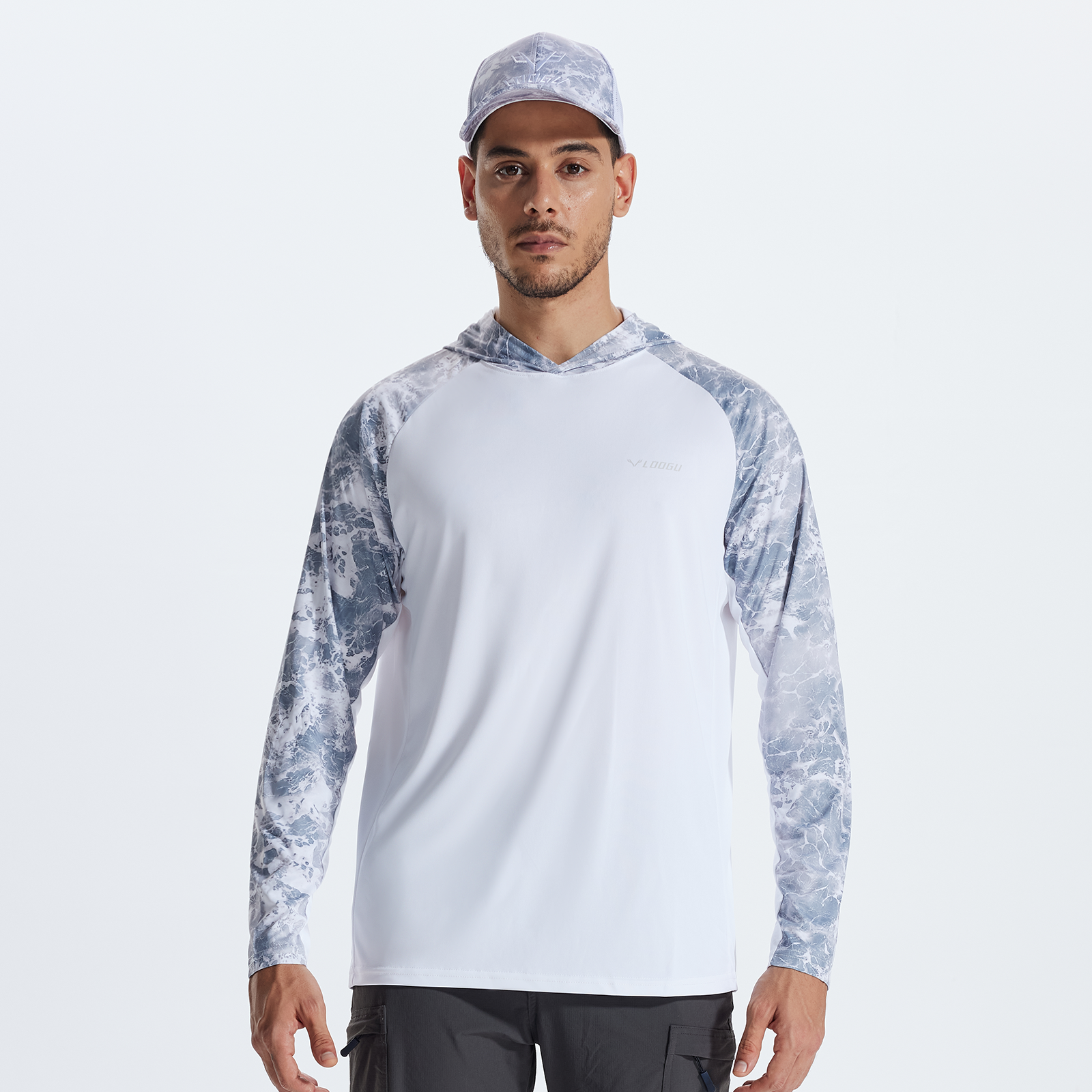 LOOGU Outdoor Leisure Hoodie Long Sleeve Shirt T73