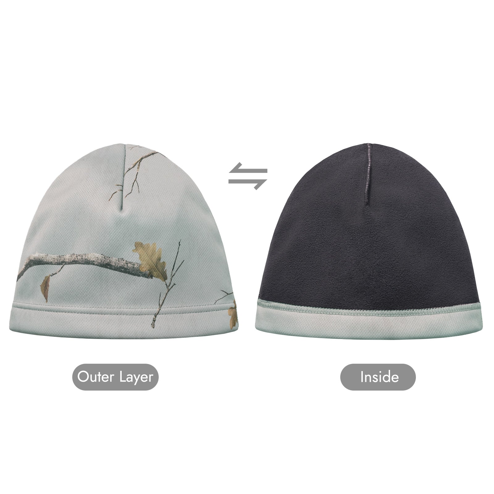 LOOGU Unisex Winter Camo Beanie WB09