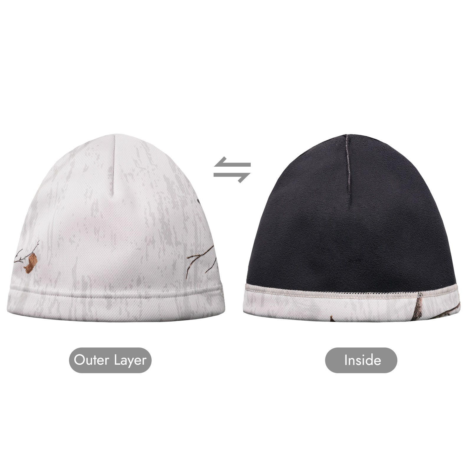 LOOGU Unisex Winter Camo Beanie WB09