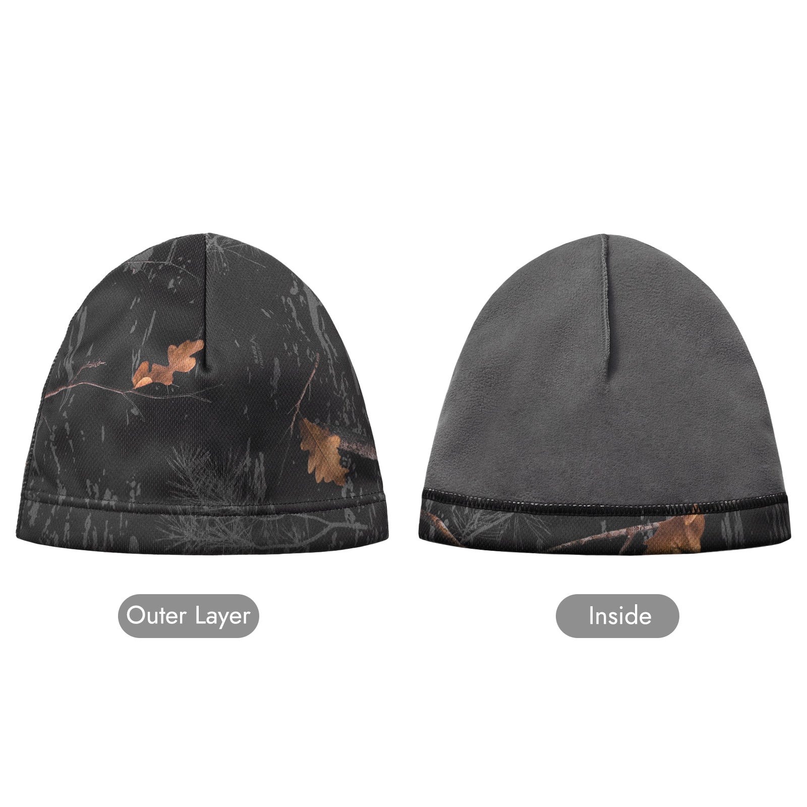 LOOGU Unisex Winter Camo Beanie WB09