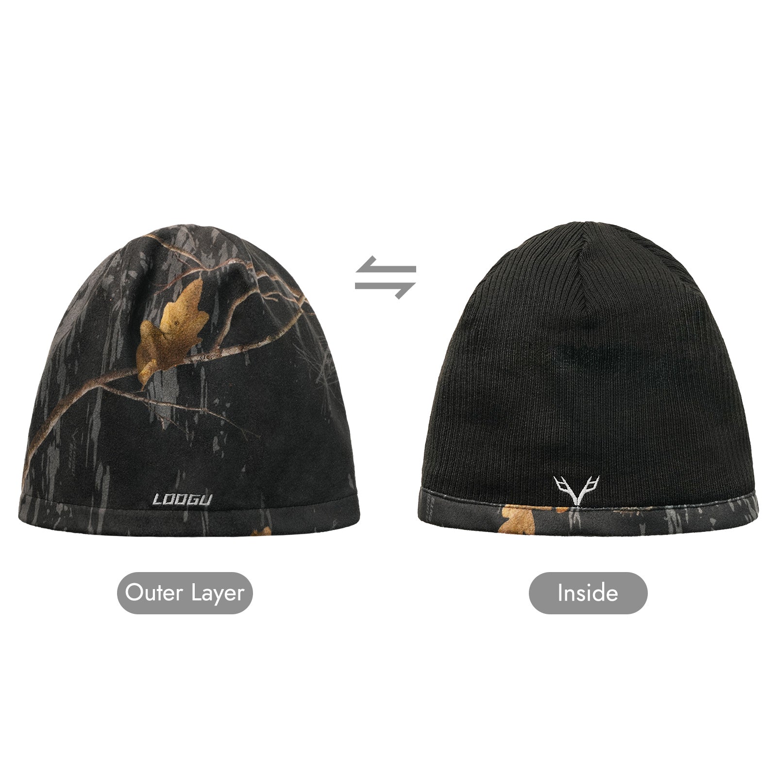 LOOGU Unisex Winter Camo Beanie WB10