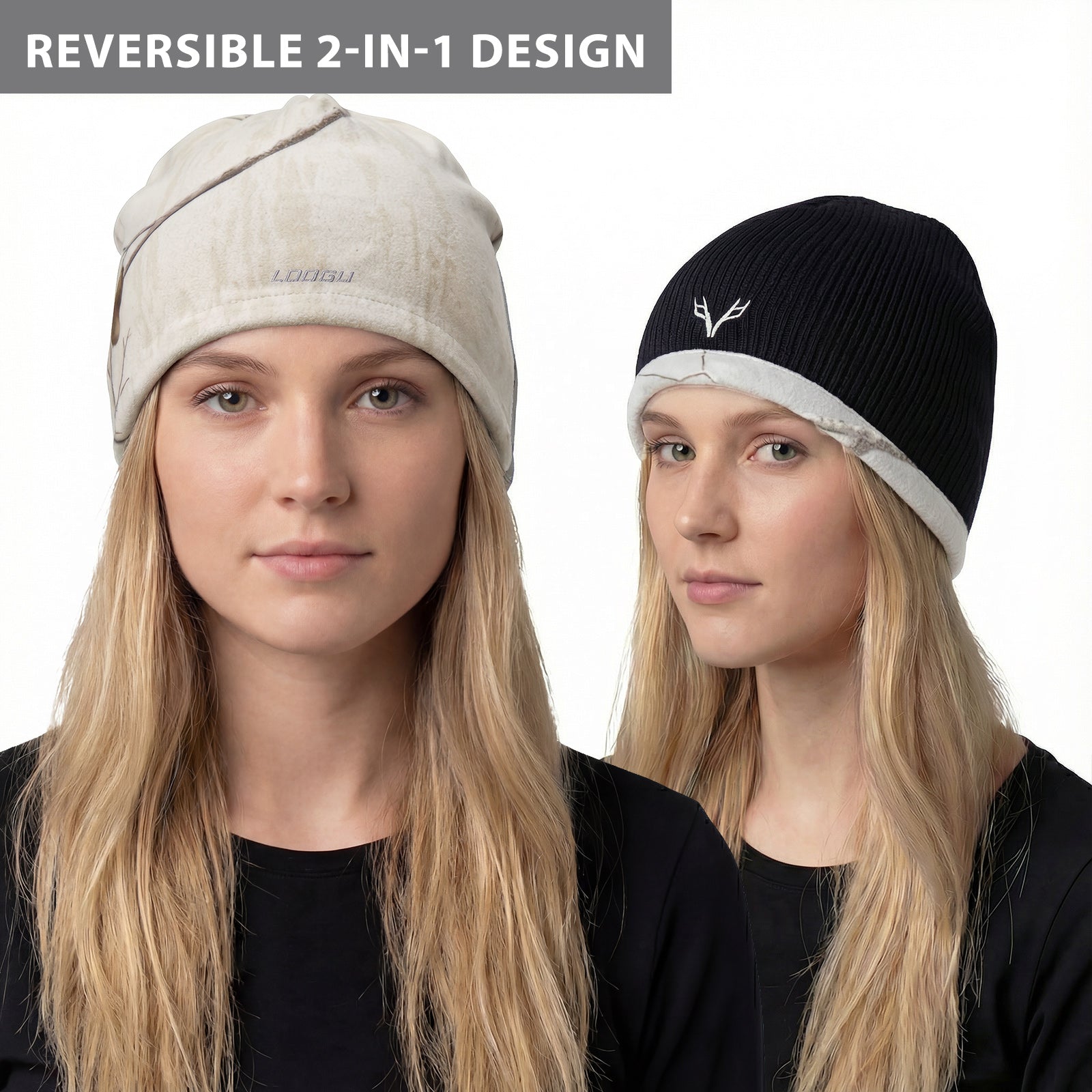 LOOGU Unisex Winter Camo Beanie WB10