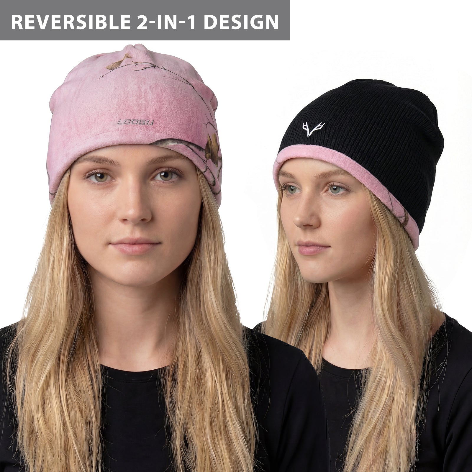LOOGU Unisex Winter Camo Beanie WB10