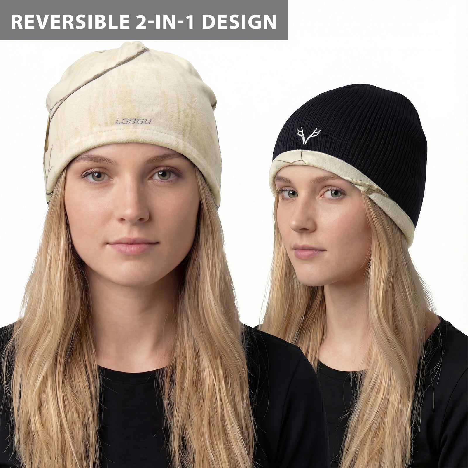 LOOGU Unisex Winter Camo Beanie WB10