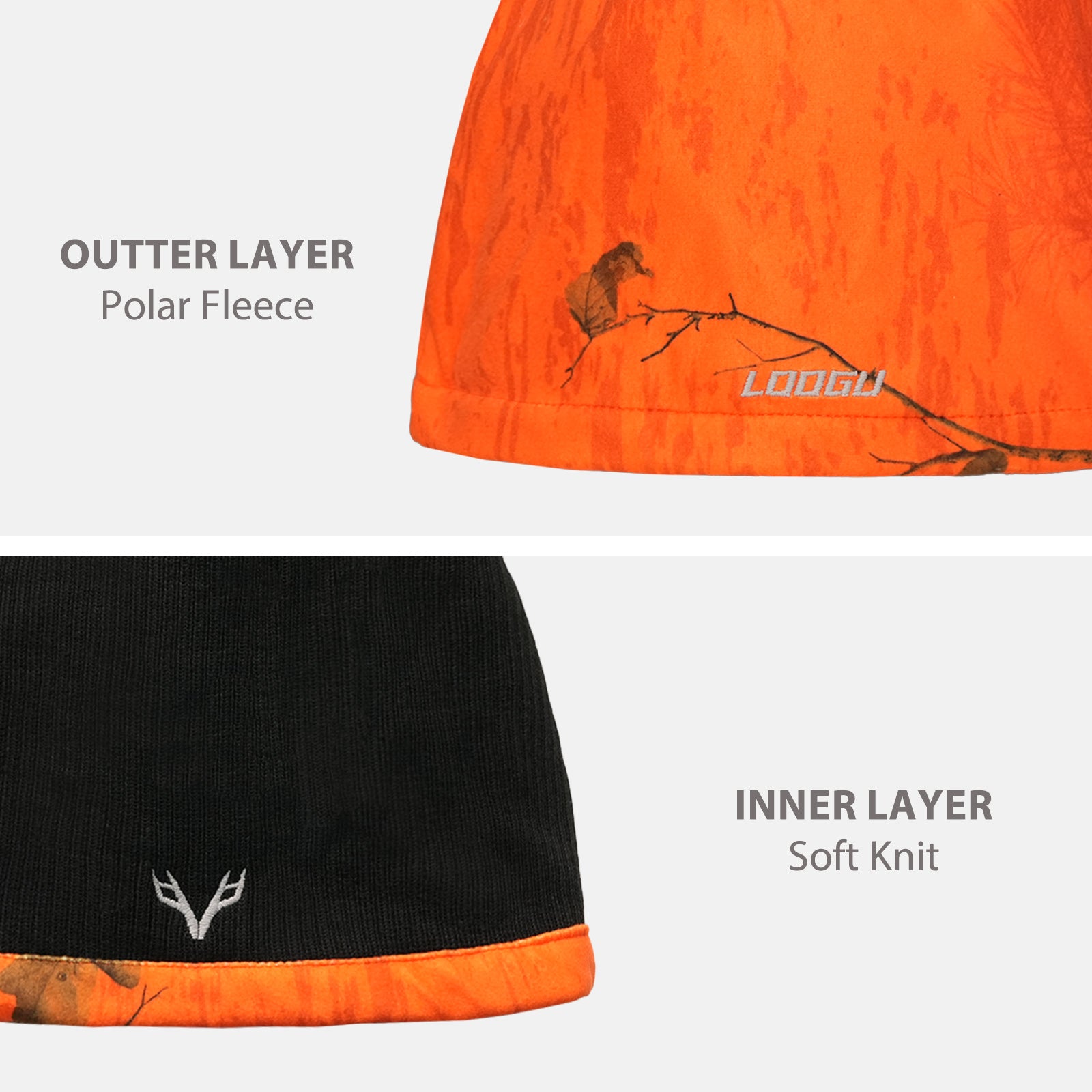 LOOGU Unisex Winter Camo Beanie WB10