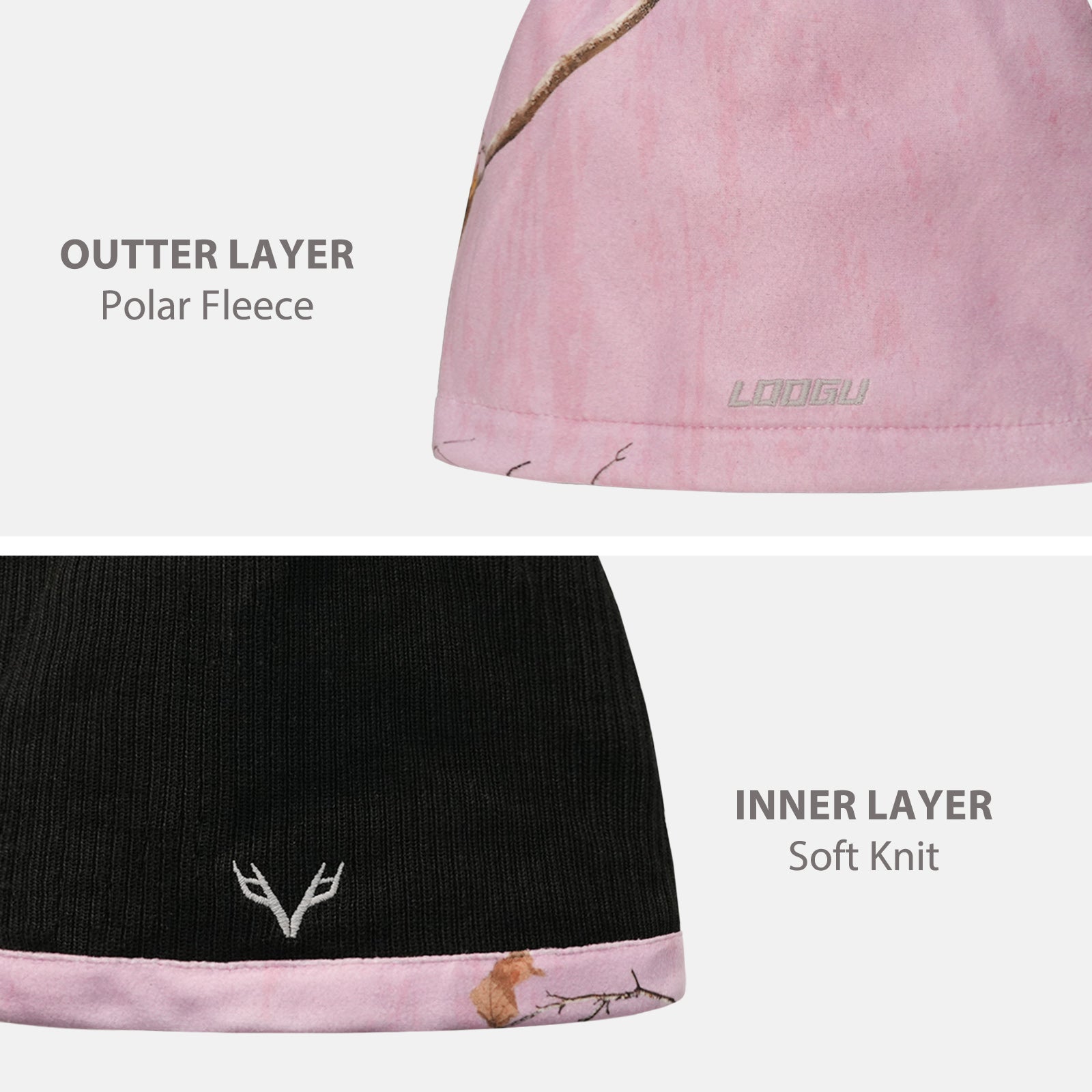 LOOGU Unisex Winter Camo Beanie WB10